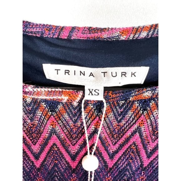 Trina Turk‎ nature dress women’s size XS new with tags - Picture 7 of 11